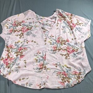 Floral Pink Women's Top G0015